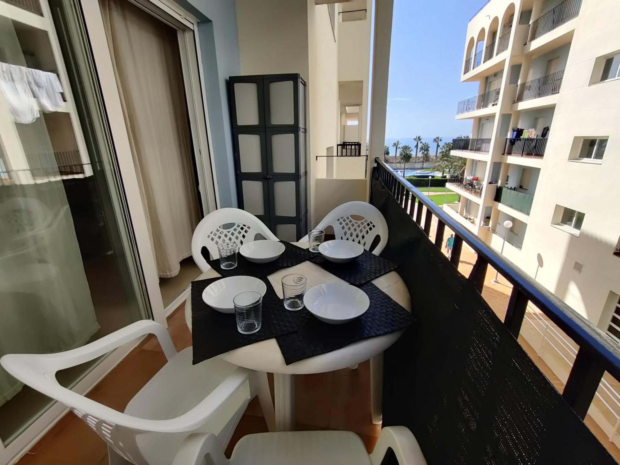 Apartamento Almerimar Primera Linea De Playa Bagian luar foto