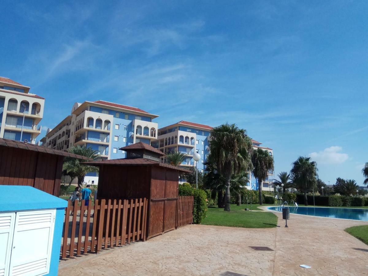 Apartamento Almerimar Primera Linea De Playa Bagian luar foto