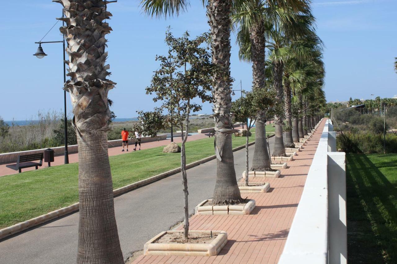 Apartamento Almerimar Primera Linea De Playa Bagian luar foto